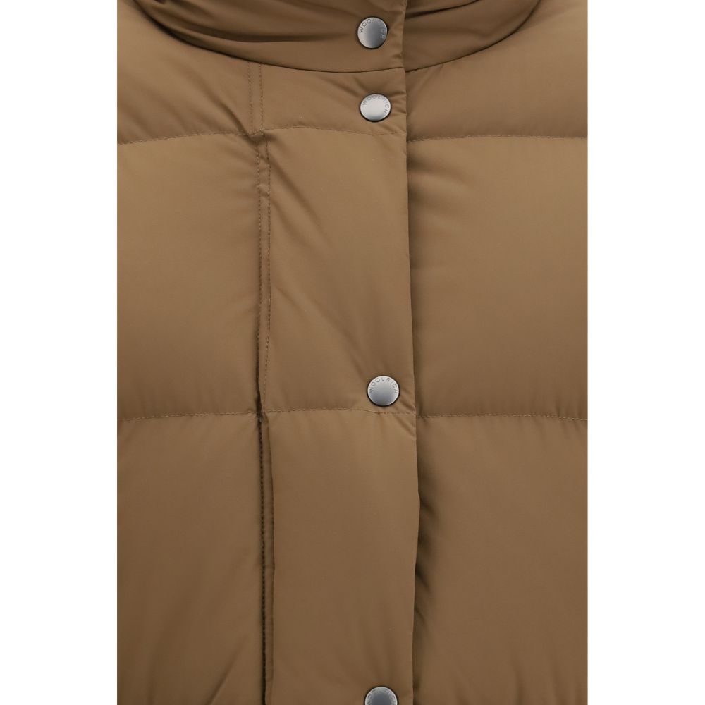 Woolrich Brown Goose Down Shell Jacket