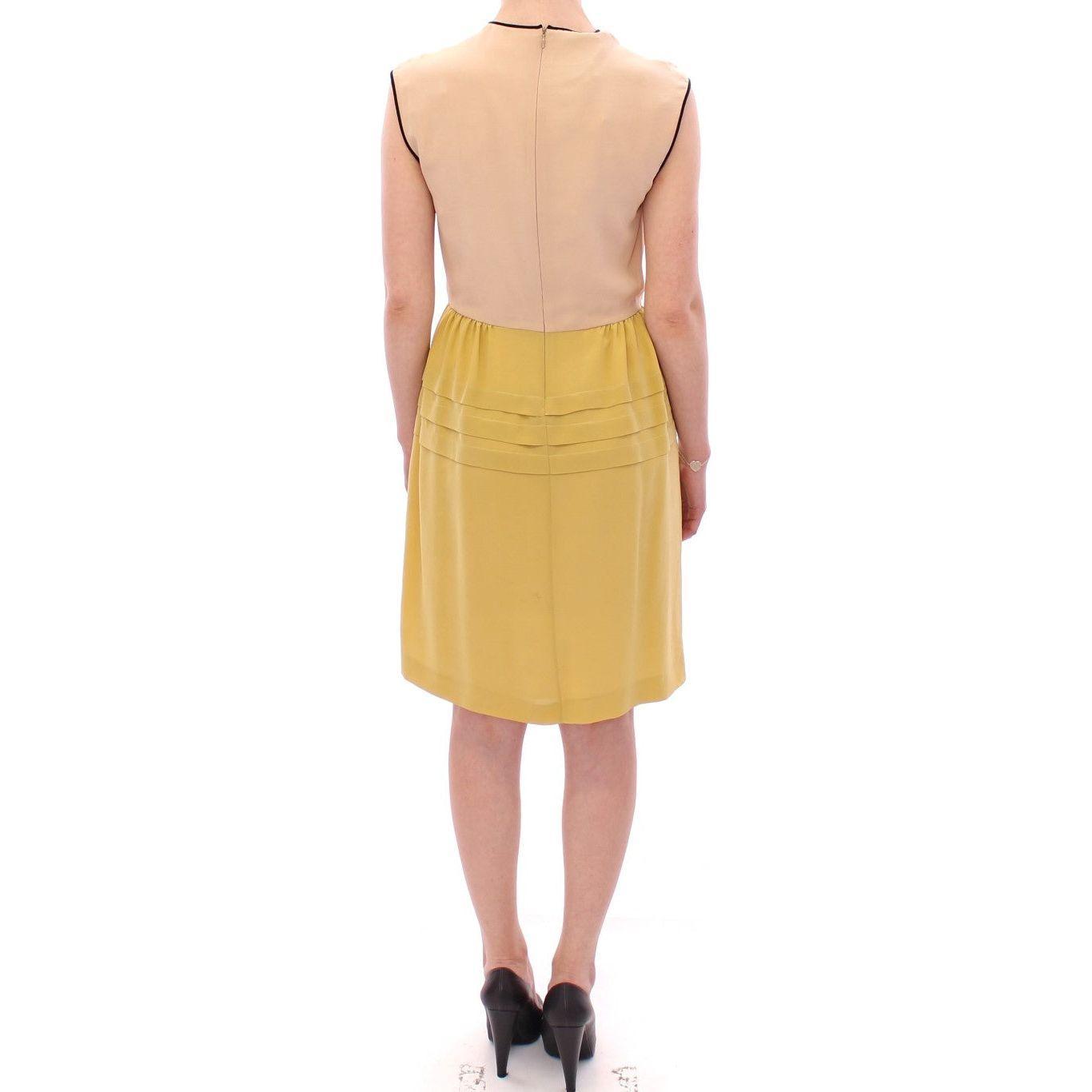 FILOS | Multicolor Silk Sleeveless Above Knees Dress | McRichard Designer Brands