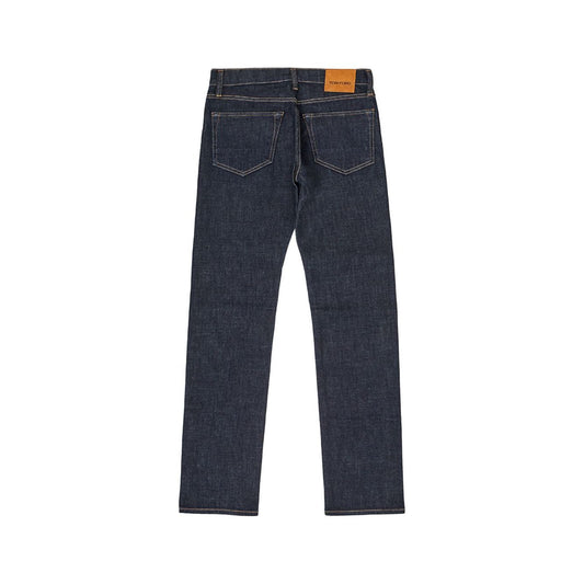 Tom Ford | Blue Five Pockets Jeans Pants  | McRichard Designer Brands