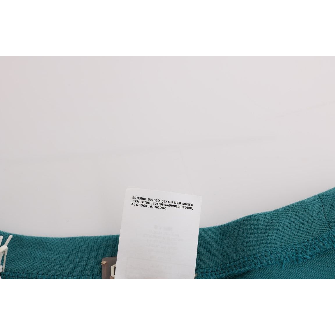 John Galliano | Green Cotton Oversized Sweater | McRichard Designer Brands