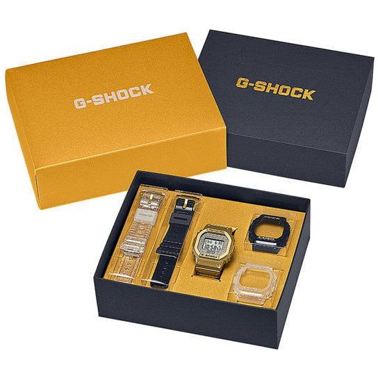 CASIO G-SHOCK Mod. GOLD CHAIN Limited Edt. Special PAck + 2 Extra straps + 2 Extra Bezels WATCHES CASIO G-SHOCK