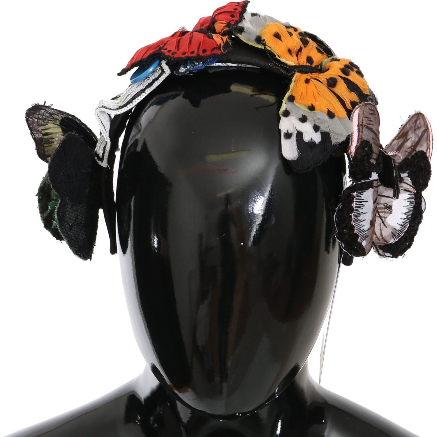 Dolce & Gabbana | Tiara Floral Butterfly Sequin Diadem Headband | McRichard Designer Brands