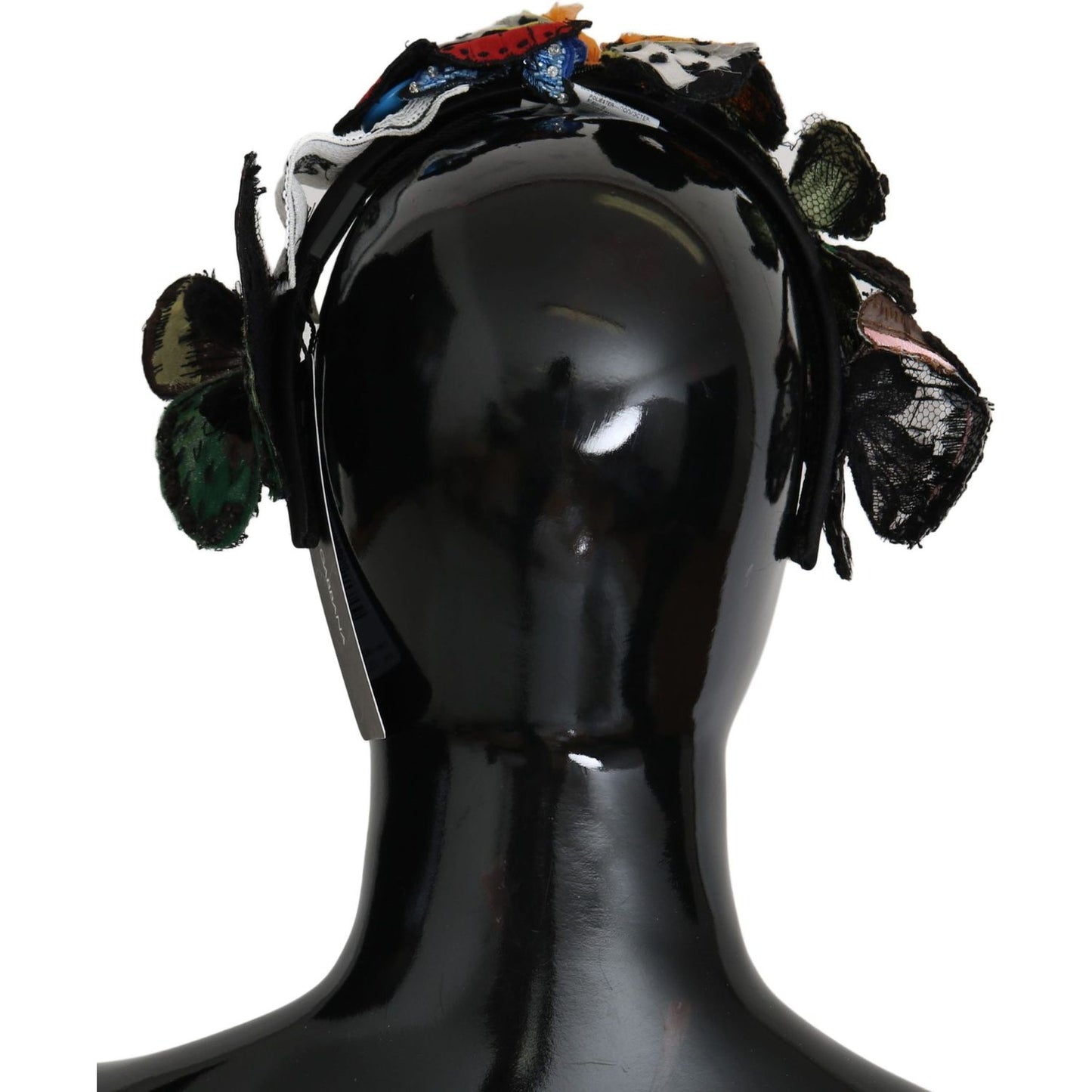 Dolce & Gabbana | Floral Butterfly Sequin Diadem Tiara Headband | McRichard Designer Brands