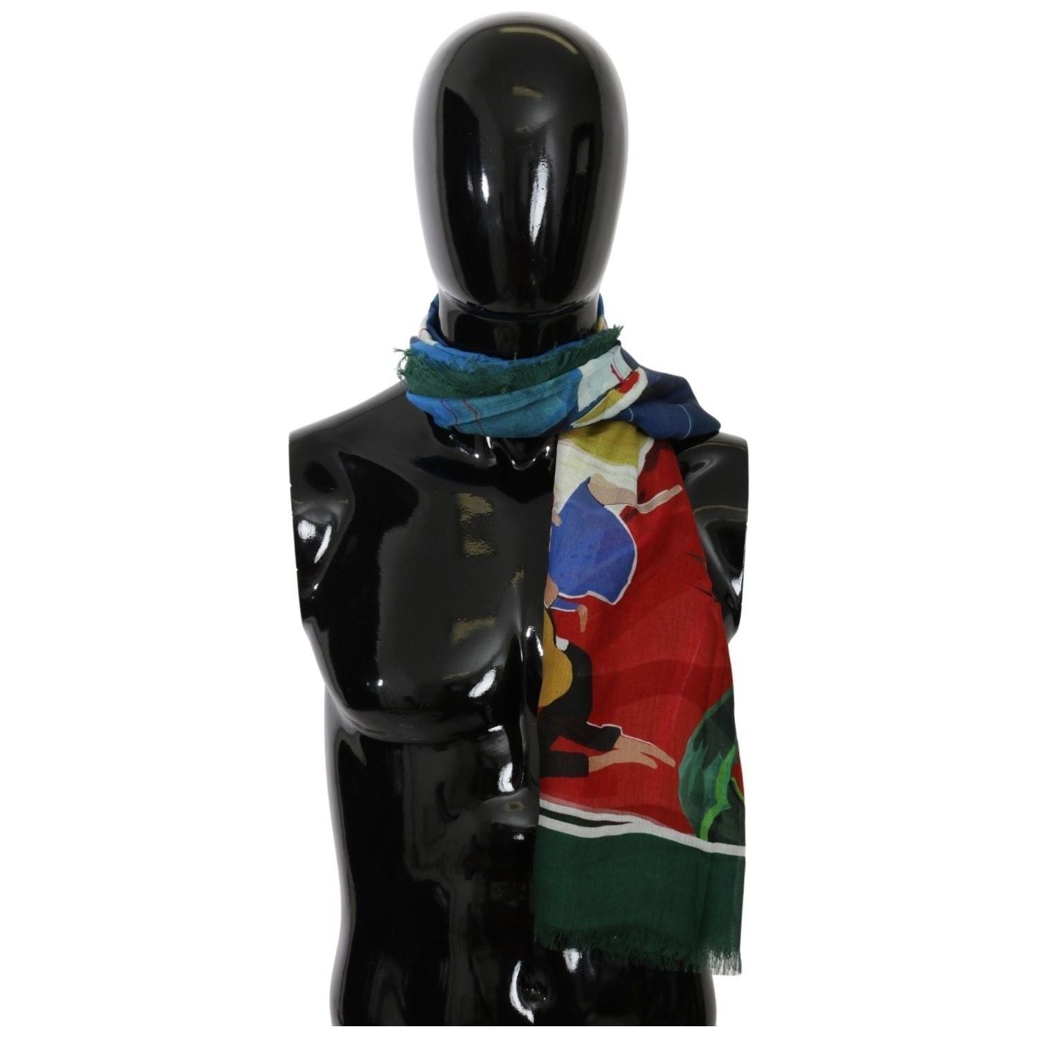 Dolce & Gabbana | Multicolor Modal Sorrento Wrap Shawl Scarf | McRichard Designer Brands