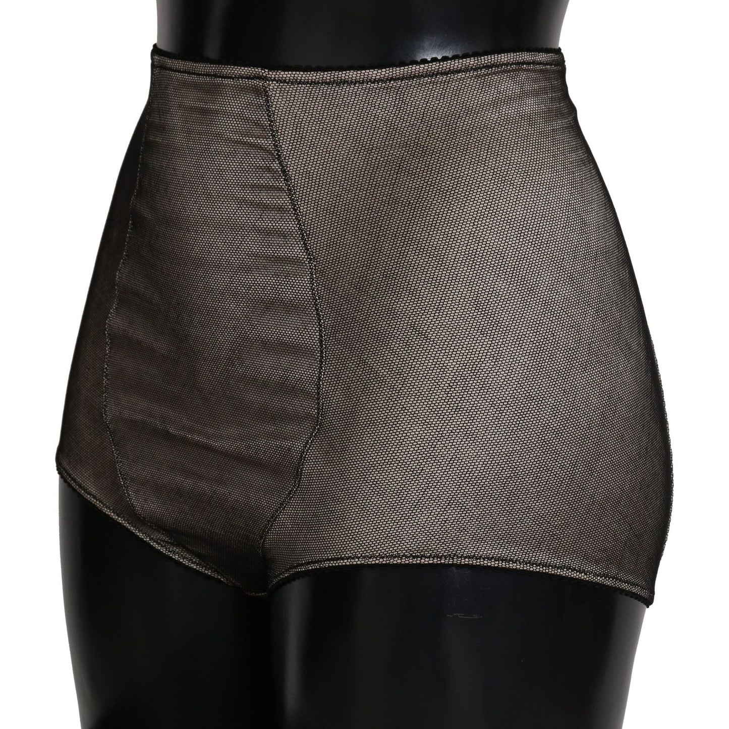 Dolce & Gabbana | Bottoms Underwear Beige With Black Net | McRichard Designer Brands