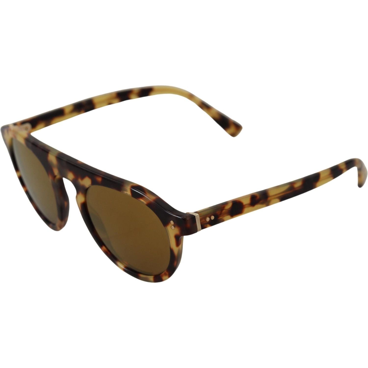 Dolce & Gabbana | Brown Tortoise Oval Full Rim Shades DG4306F Sunglasses  | McRichard Designer Brands