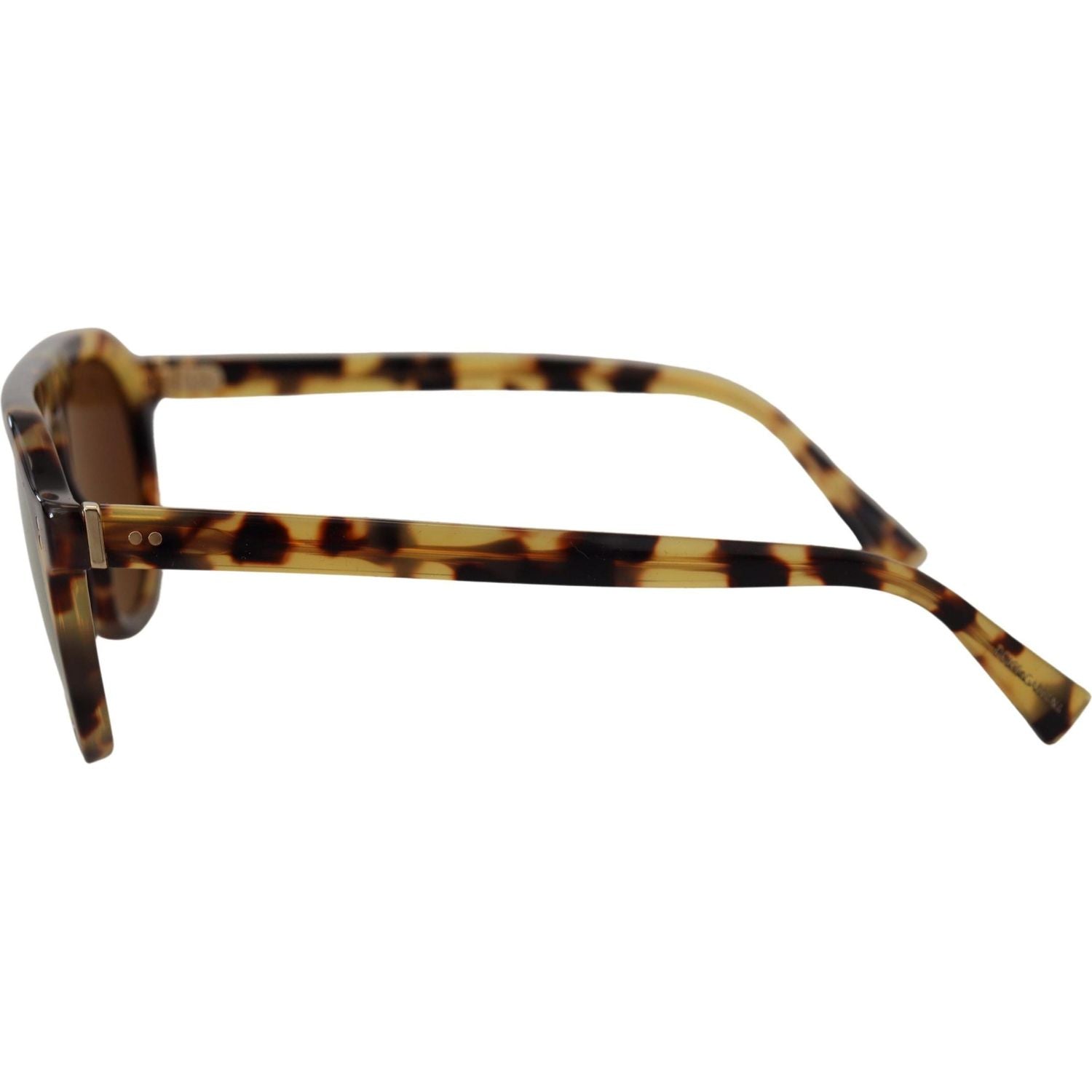 Dolce & Gabbana | Brown Tortoise Oval Full Rim Shades DG4306F Sunglasses  | McRichard Designer Brands