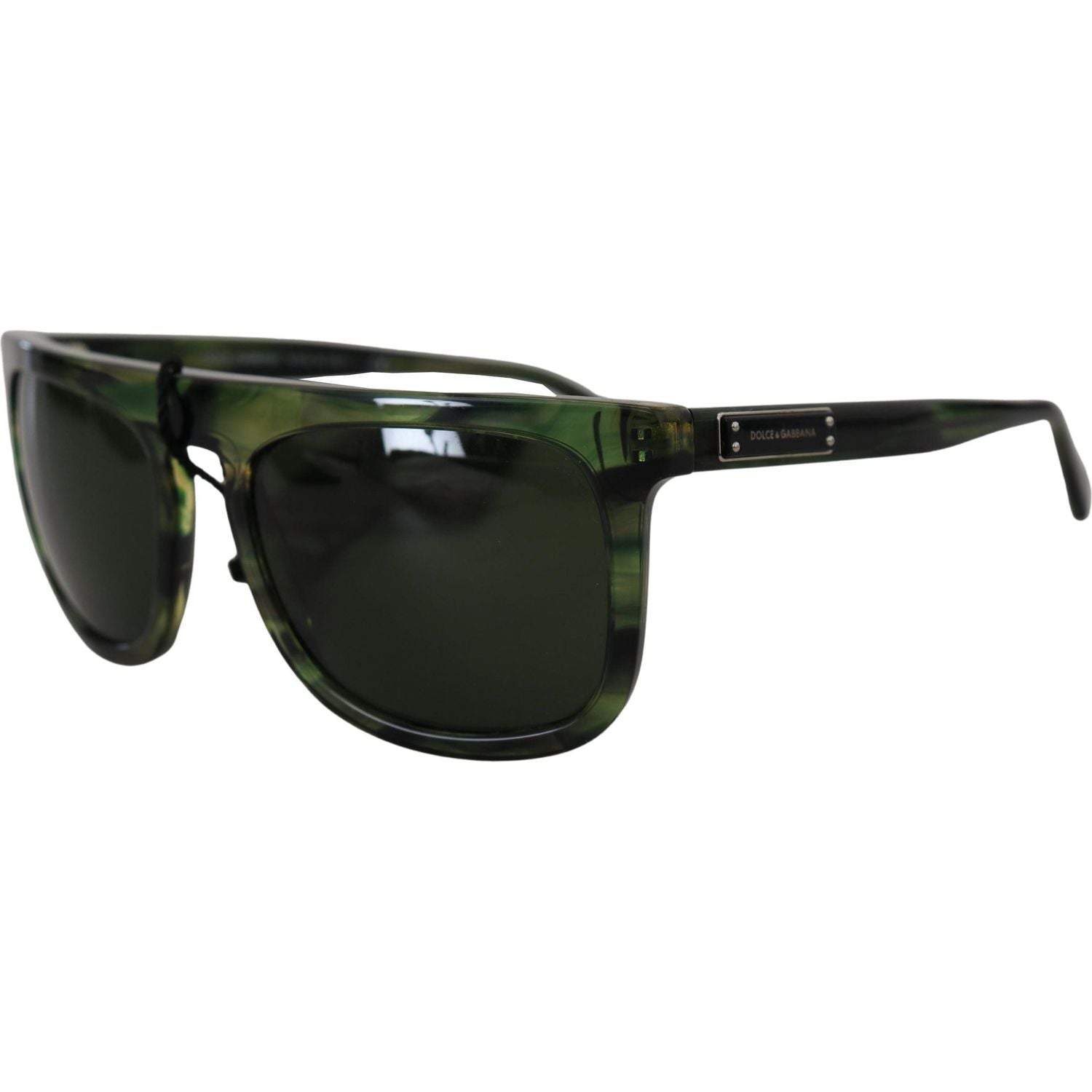 Dolce & Gabbana | Green Acetate Full Rim Frame Women DG4288 Sunglasses  | McRichard Designer Brands