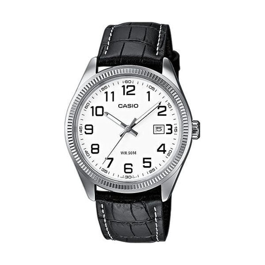 CASIO COLLECTION Mod. DATE -WHITE, NUMBERS WATCHES CASIO