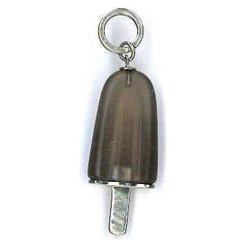 مجوهرات أمبروزيني - بيندينتي أرجينتو 925° غياكسيولو فينيتورا بيانكا بيترا مارون ميديو (29.5 × 13 مم)