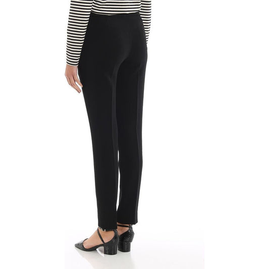 Boutique Moschino | Black Polyester Jeans & Pant | McRichard Designer Brands