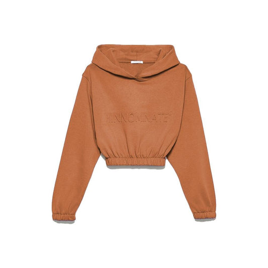 Hinnominate | Brown Cotton Sweater | McRichard Designer Brands