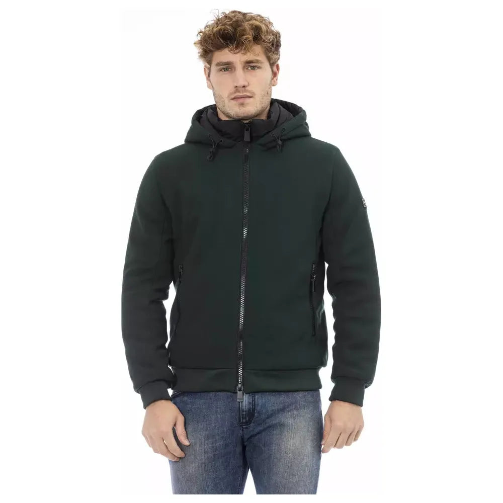 Baldinini Trend | Green Polyester Jacket | McRichard Designer Brands